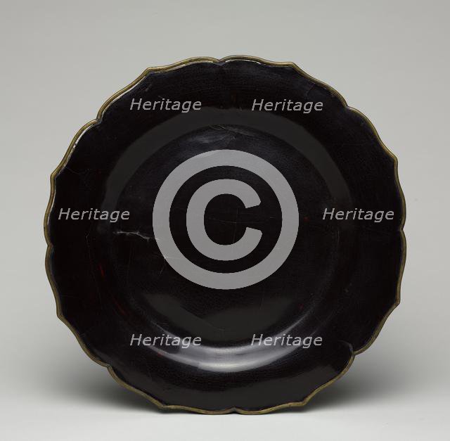 Foliate Dish, 1200s-1300s. Creator: Unknown.