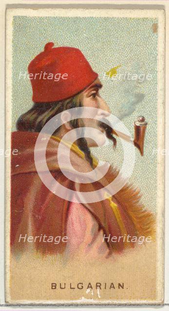 Bulgarian, from World's Smokers series (N33) for Allen & Ginter Cigarettes, 1888. Creator: Allen & Ginter.