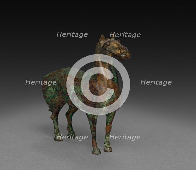 Standing Horse, 206 BC - AD 220. Creator: Unknown.