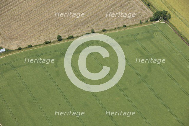Later prehistoric circular causewayed enclosure or henge, near New Farm, Cambridgeshire, 2014. Creator: Historic England Staff Photographer.