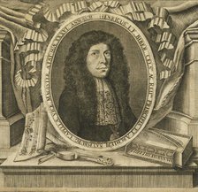Portrait of Heinrich Ignaz Franz Biber (1644-1704), . Creator: Seel, Paul (1642-1695).