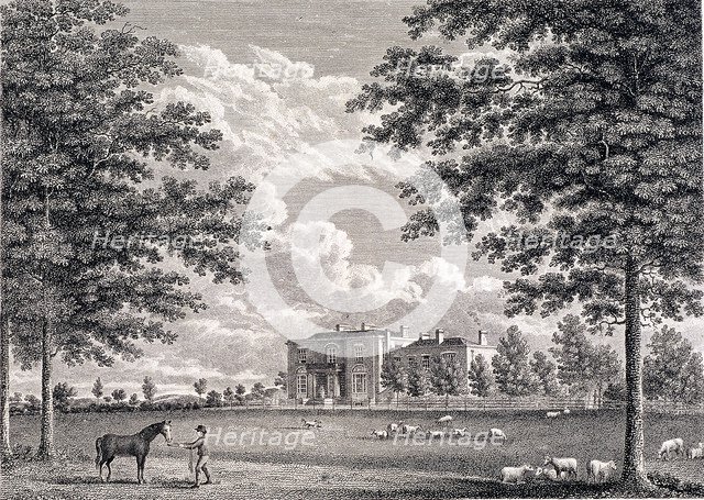 Brockwell Hall, Herne Hill, Lambeth, London, 1820. Artist: Bartholomew Howlett