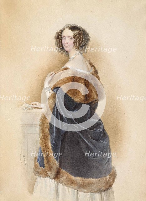 Archduchess Sophie of Austria, Princess of Bavaria (1805-1872), 1849.