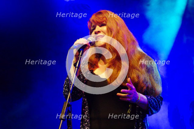 Christine Tobin, Love Supreme Jazz Festival, Glynde Place, East Sussex, 2015. Artist: Brian O'Connor.