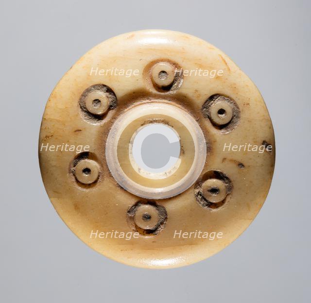 Spindle Whorl, 700s - 900s. Creator: Unknown.