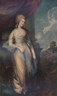 'Georgiana, Duchess of Devonshire', 1783, (1911). Artist: Thomas Gainsborough.