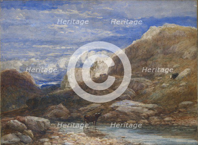 The Challenge, 1853. Artist: David Cox the elder.