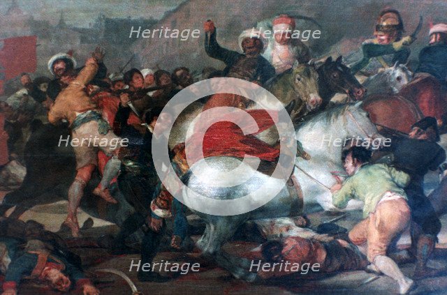 'The Second of May 1808: Charge of the Mamelukes', 1814. Artist: Francisco Goya