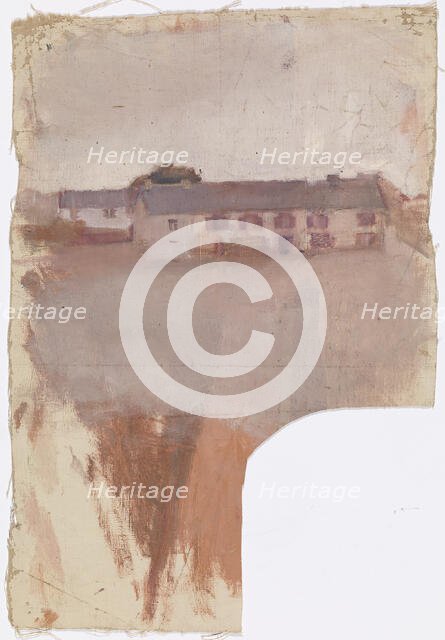 Landscape, Sketch, 1891. Creator: Magnus Enckell.