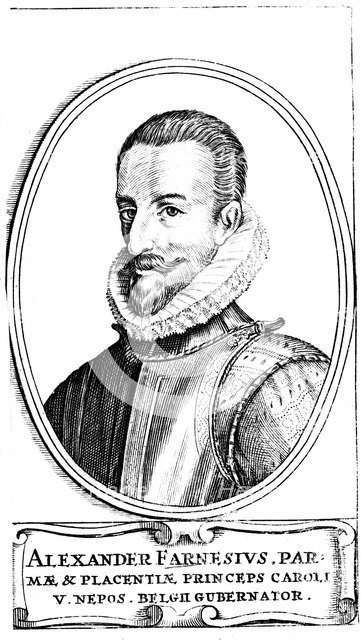 Alessandro Farnese, 3rd Duke of Parma, c1585-1637. Artist: Unknown