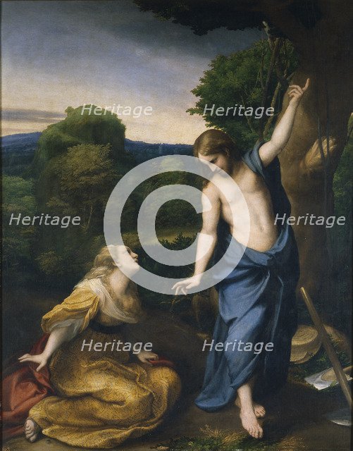 Noli me Tangere. Artist: Correggio (1489-1534)