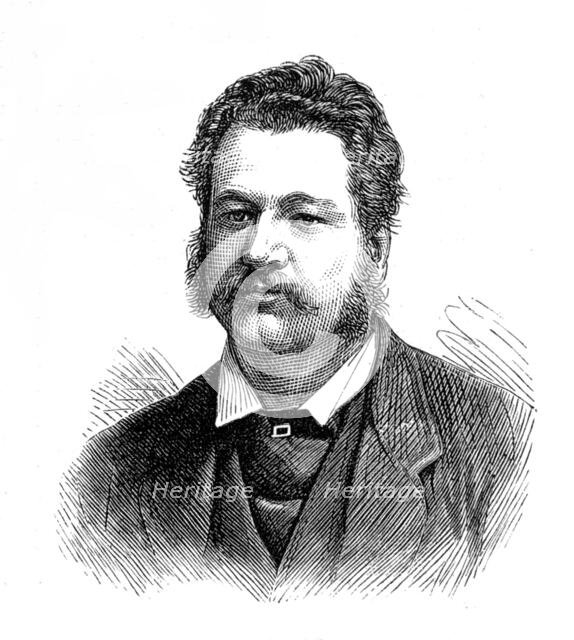 Members of the new House of Commons: Mr. W. E. Briggs (Blackburn), 1880. Creator: Unknown.