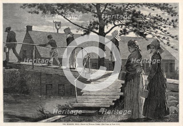 The Morning Bell, 1873. Creator: Winslow Homer (American, 1836-1910).