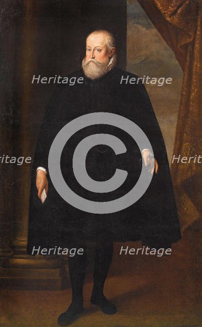 Portrait of Alfonso II d'Este (1533-1597), Duke of Ferrara, End of 16th cen.. Creator: Anonymous.