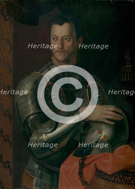 Cosimo I de' Medici (1519-1574). Creator: Workshop of Bronzino (Italian, Monticelli 1503-1572 Florence).