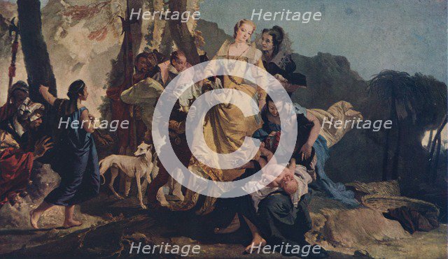 'The Finding of Moses', c1730. Artist: Giovanni Battista Tiepolo.