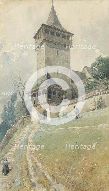 Church in Rimavska Bana, 1906. Creator: Jan Koula.