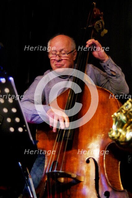 Chris Laurence, Mark Edwards Quartet, Verdict Jazz Club, Brighton East Sussex, 12 Feb 2023 Creator: Brian O'Connor.