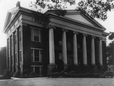 Masonic Female Institute, Talladega, Talladega County, Alabama façade..., between 1927 and 1943. Creator: Frances Benjamin Johnston.