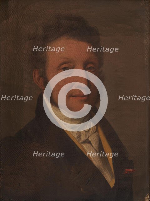 Portrait of Colonel Gustave Pourlin, 1827. Creator: Unknown.