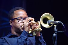 Ambrose Akinmusire, Love Supreme Jazz Festival, Glynde Place, East Sussex, 2015. Artist: Brian O'Connor.