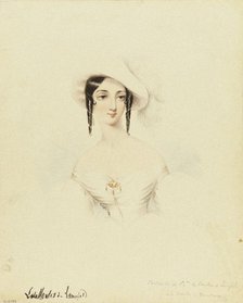 Portrait of the dancer Lola Montez (1821-1861) , 1846. Creator: Roqueplan, Camille (1803-1855).
