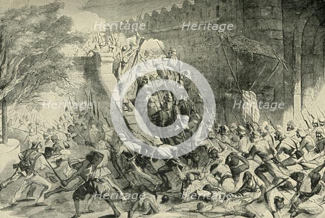 'The Taking of the Kashmir Gate', (1901). Creator: Unknown.