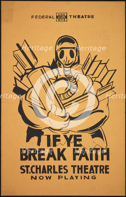 If Ye Break Faith, New Orleans, 1938. Creator: Unknown.