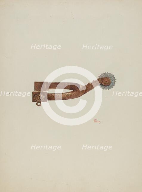 Spur, c. 1940. Creator: Hal Blakeley.