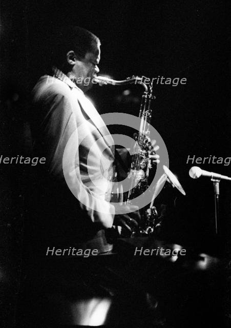 Stanley Turrentine, Ronnie Scott's Jazz Club, Soho, London, Jan 1981. Creator: Brian O'Connor.