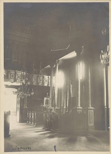 Interior, All Saints Church, Iwonicz, between 1930-1935. Creator: Unknown.