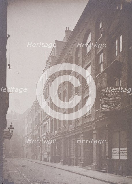 Nos 19 and 20 Bury Street, London, 1911. Artist: Anon