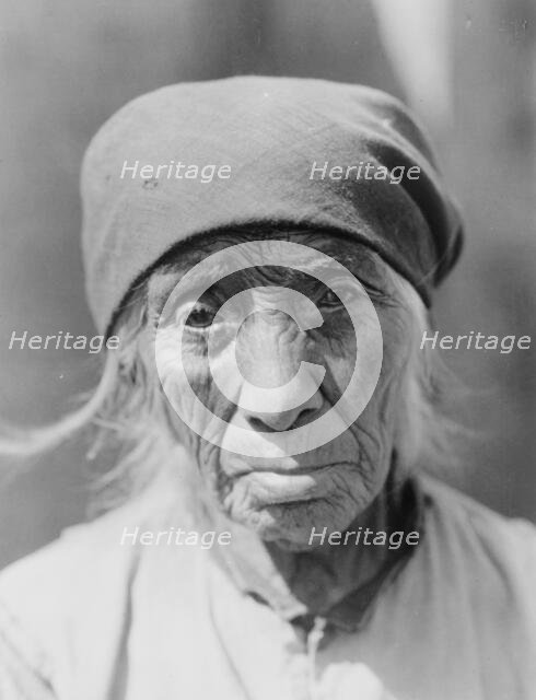 A Serrano woman of Tejon, c1924. Creator: Edward Sheriff Curtis.