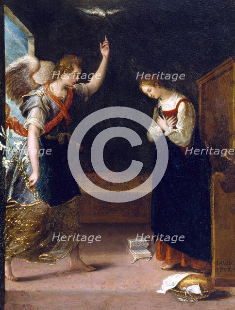 The Annunciation, late 16th century. Creator: Lavinia Fontana.