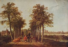 'Avenue at Merdervort',  c1650-1652, (c1915). Artist: Aelbert Cuyp.