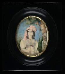 Dama desconocida con turbante rosa (Lady with Pink Turban), 1826. Creator: Francisco Estanislao Goyena y O'Daly.