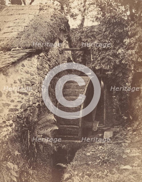 The New Mill, near Lynton, North Devon, 1856. Creator: John Percy.