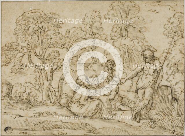 Saint John the Baptist Preaching, n.d. Creator: Unknown.