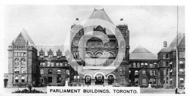 Parliament Buildings, Toronto, Ontario, Canada, c1920s. Artist: Unknown