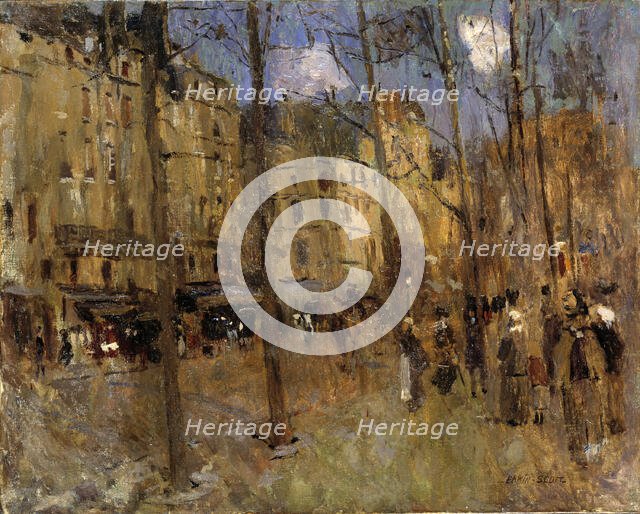 Boulevard St. Germain, n.d. Creator: Frank Edwin Scott.