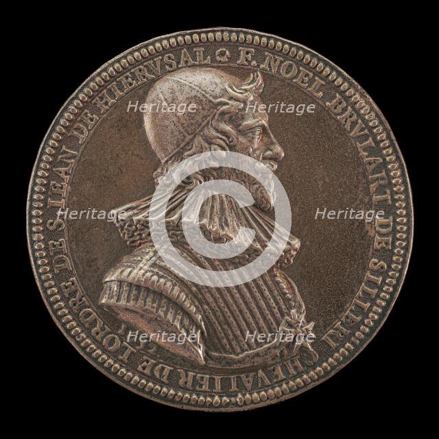 Noël Brulart de Sillery, 1577-1640, Knight of Malta 1632 [obverse], 1632. Creator: Unknown.