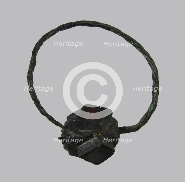 Earring, Frankish, 6th-7th century. Creator: Unknown.