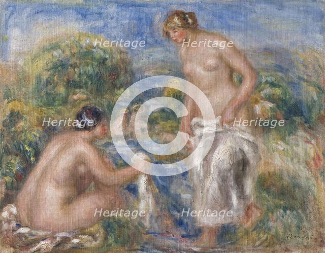 Bathing Women. Creator: Pierre-Auguste Renoir.