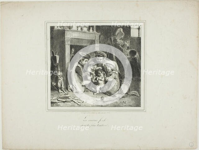 The Least Strong is the Most Treacherous, 1828. Creator: Auguste Raffet.