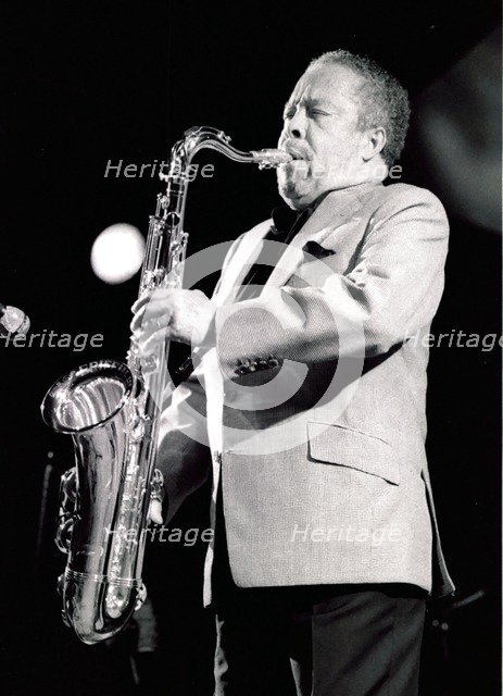 Johnny Griffin, Brecon Jazz Festival, Powys, Wales. Artist: Brian O'Connor