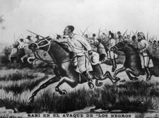 'Rabi in the Attack of "The Blacks"', 1895, (1920s).  Creator: Unknown.