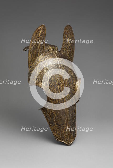 Shaffron (Horse's Head Defense), French, ca. 1600. Creator: Unknown.