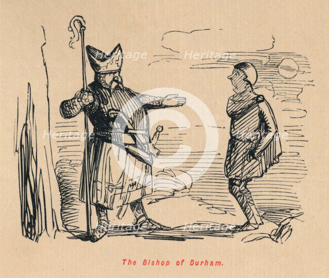 'The Bishop of Durham', c1860, (c1860). Artist: John Leech.