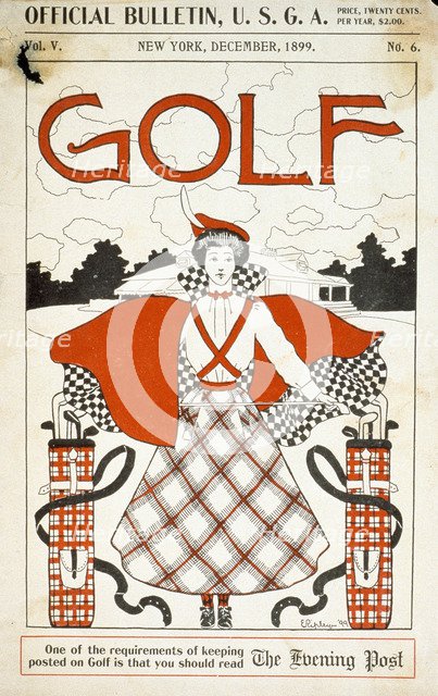Official bulletin of USGA, December 1899. Artist: Unknown