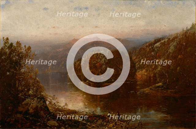 October Morning in New Hampshire, 1881. Creator: William Louis Sonntag.